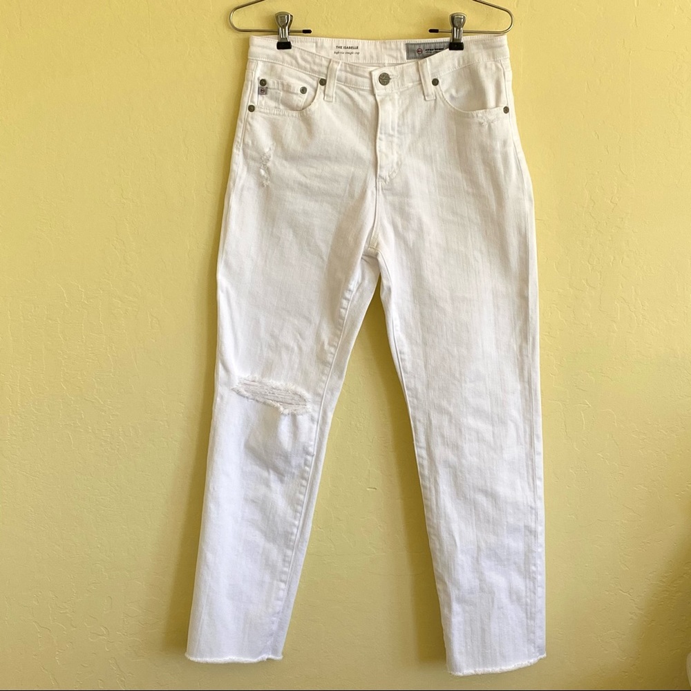 AG Adriano Goldschmied Isabella Jeans White 28